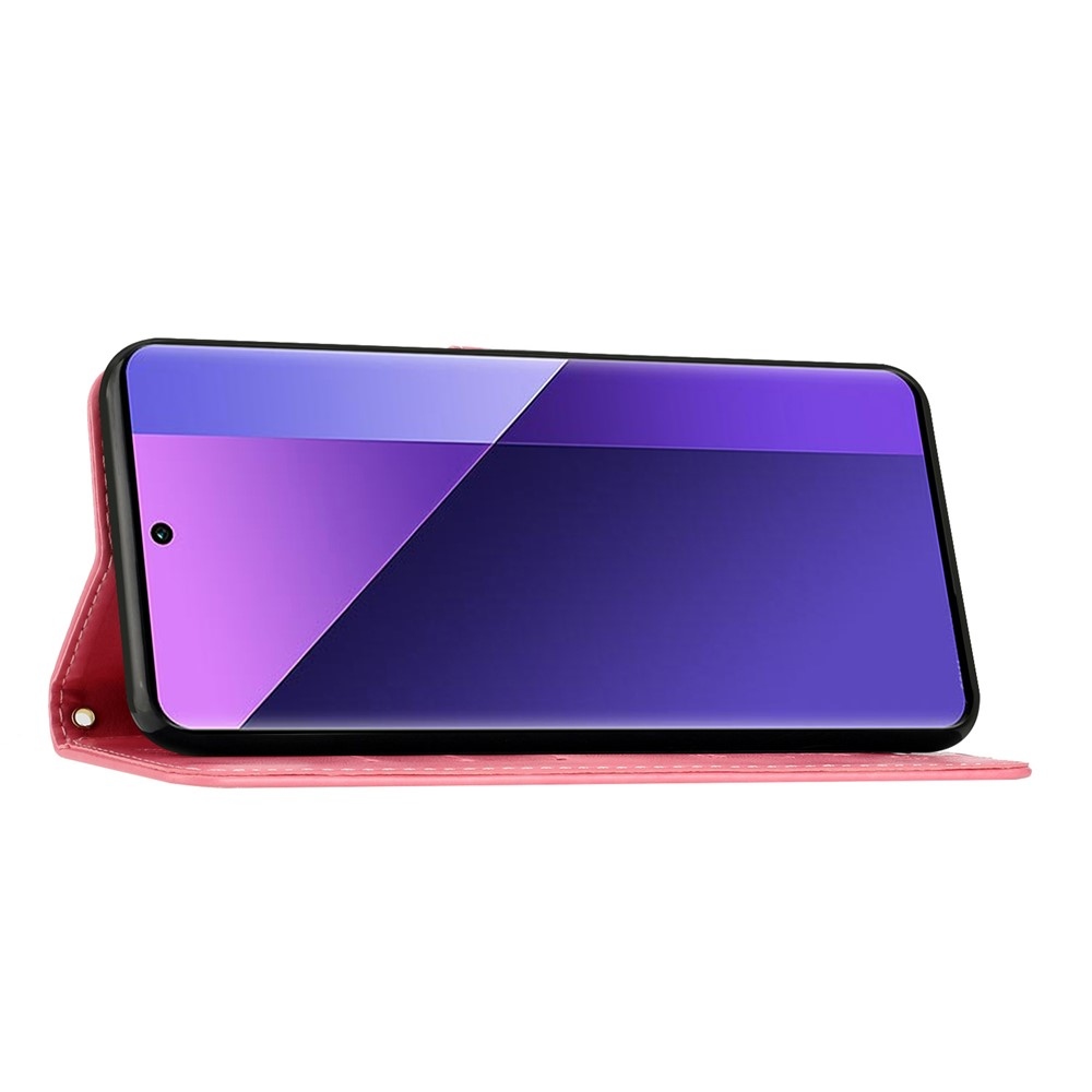 Flowers knížkové pouzdro na Samsung Galaxy A57 5G - růžové