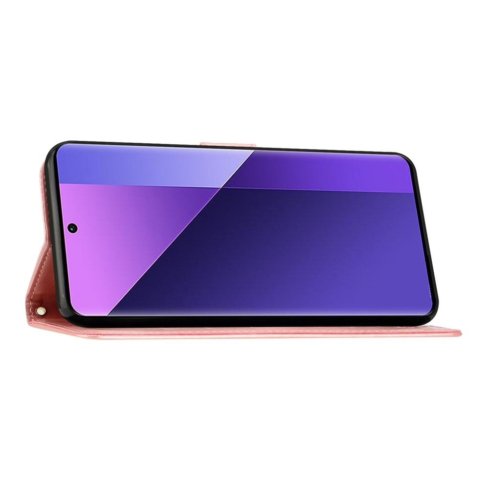 Flowers knížkové pouzdro na Samsung Galaxy S26 Ultra - růžovozlaté