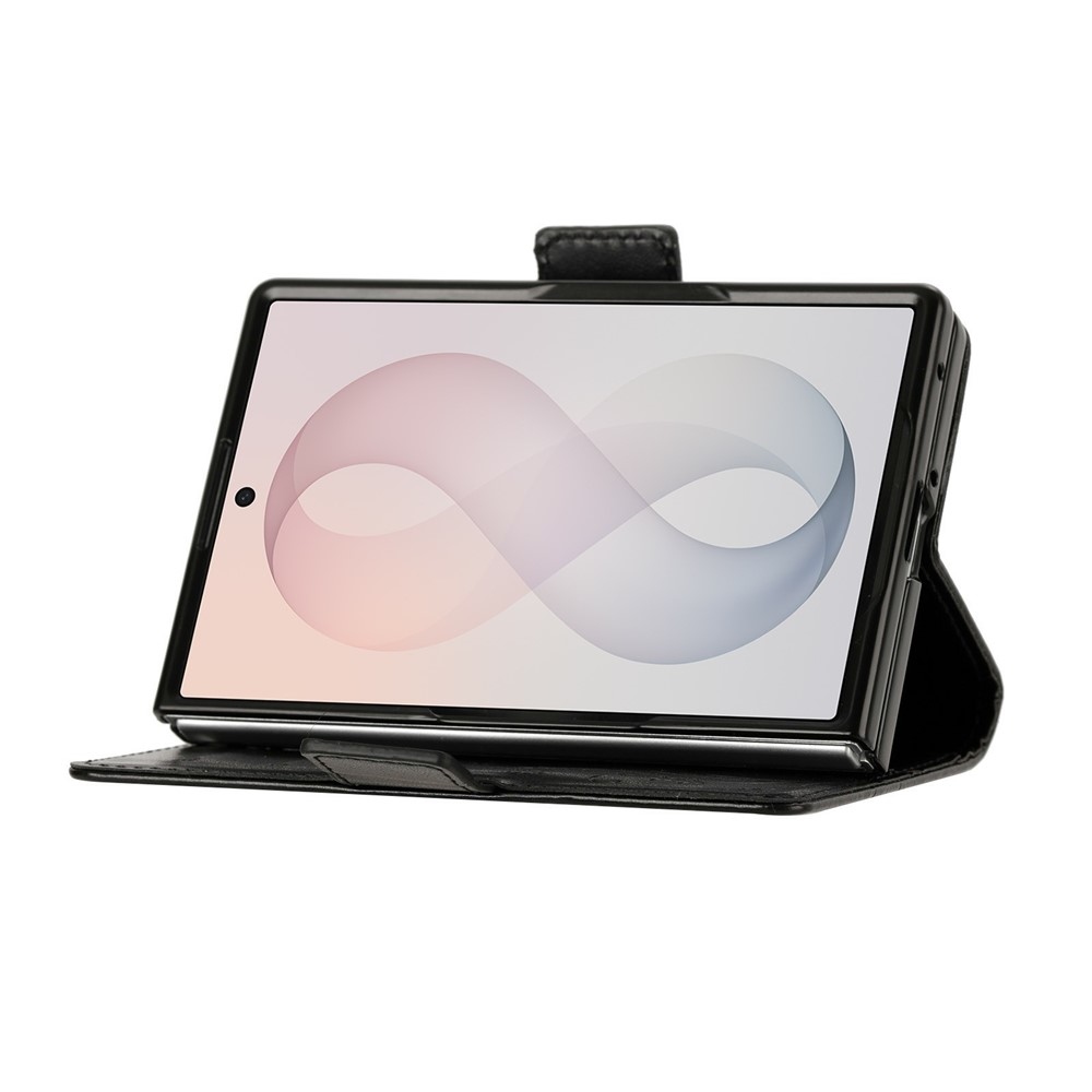 Flowers knížkové pouzdro na Samsung Galaxy Z Fold8 5G - černé