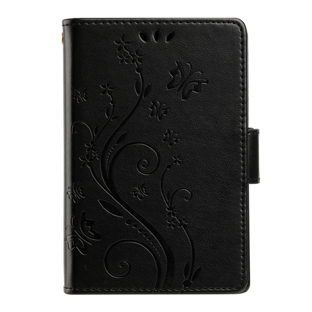 Flowers knížkové pouzdro na Samsung Galaxy Z Fold8 5G - černé