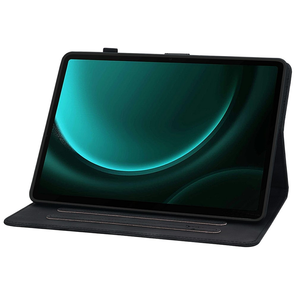 Flowers zavírací pouzdro na Samsung Galaxy Tab S11 - černé