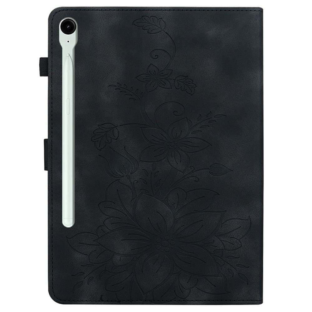 Flowers zavírací pouzdro na Samsung Galaxy Tab S11 - černé