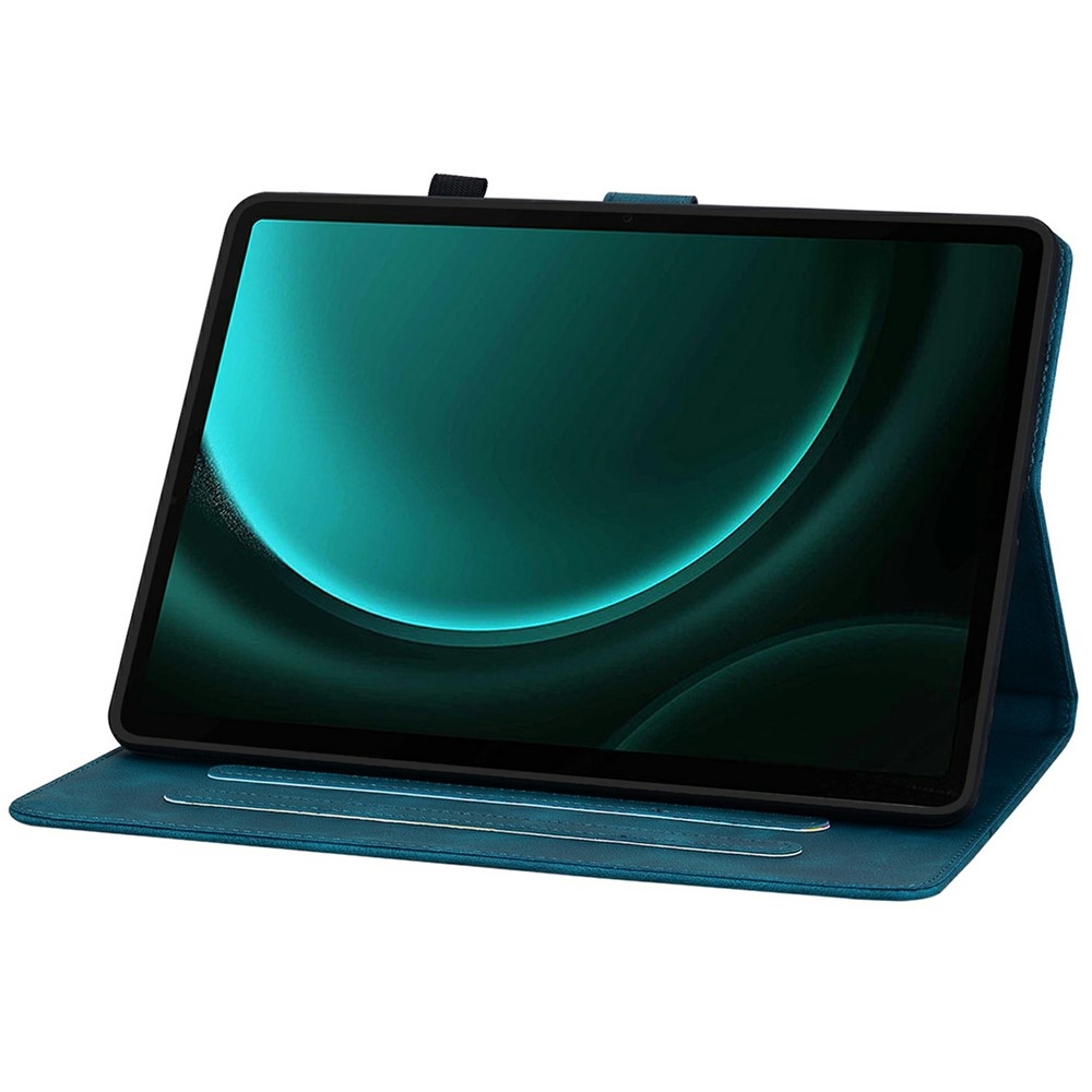 Flowers zavírací pouzdro na Samsung Galaxy Tab S11 - modré