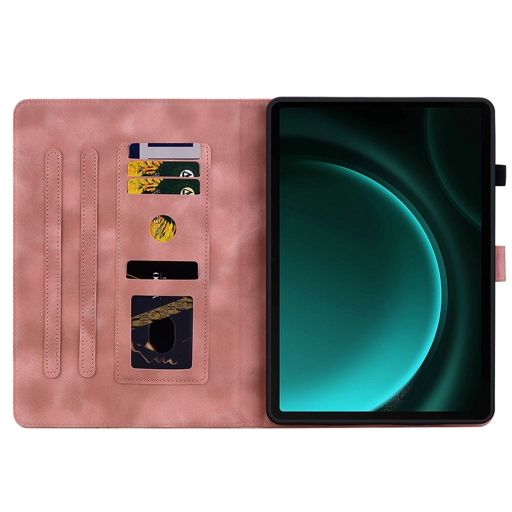 Flowers zavírací pouzdro na Samsung Galaxy Tab S11 - růžové