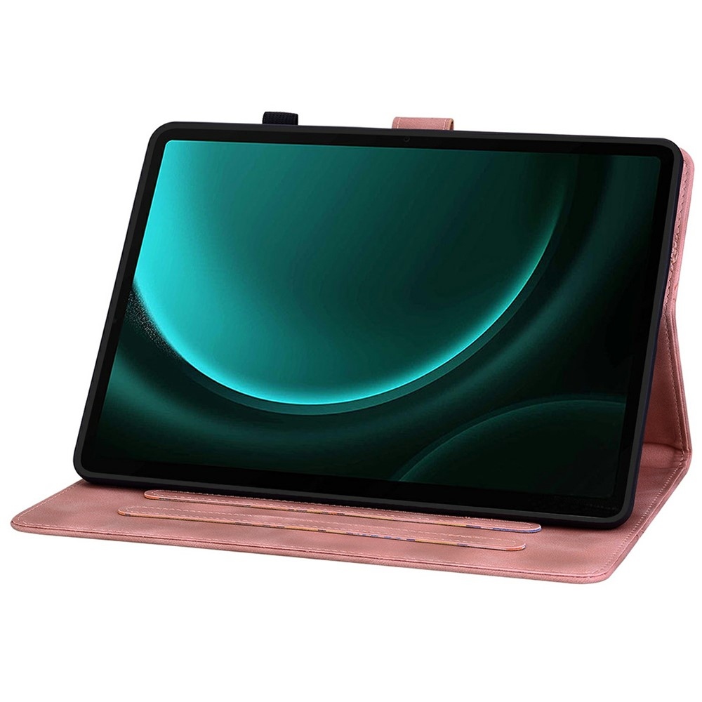 Flowers zavírací pouzdro na Samsung Galaxy Tab S11 - růžové