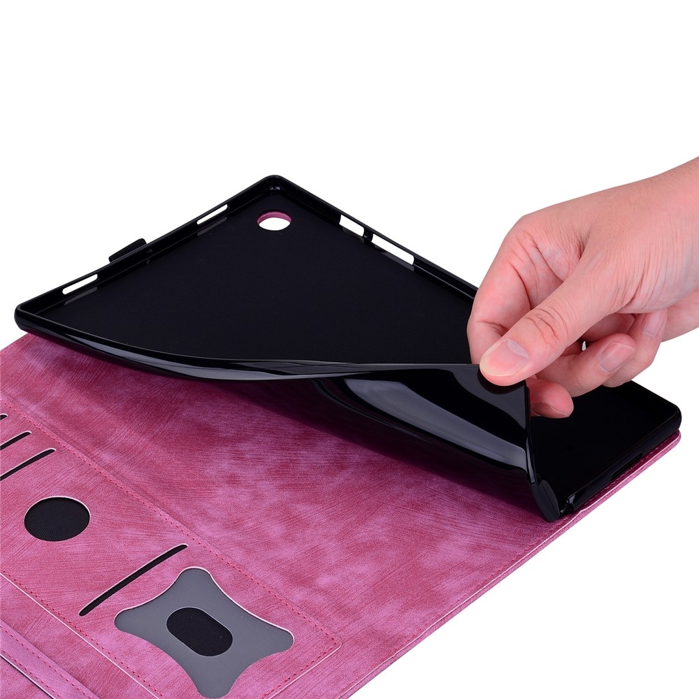 Flowers zavírací pouzdro na Samsung Galaxy Tab S11 Ultra - rose