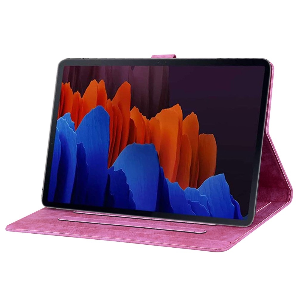 Flowers zavírací pouzdro na Samsung Galaxy Tab S12 Ultra/S11 Ultra/S10 Ultra - rose