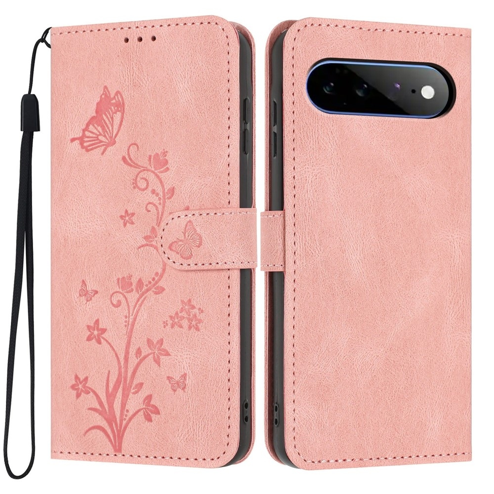 Flowery knížkové pouzdro na Google Pixel 11 Pro XL - růžové