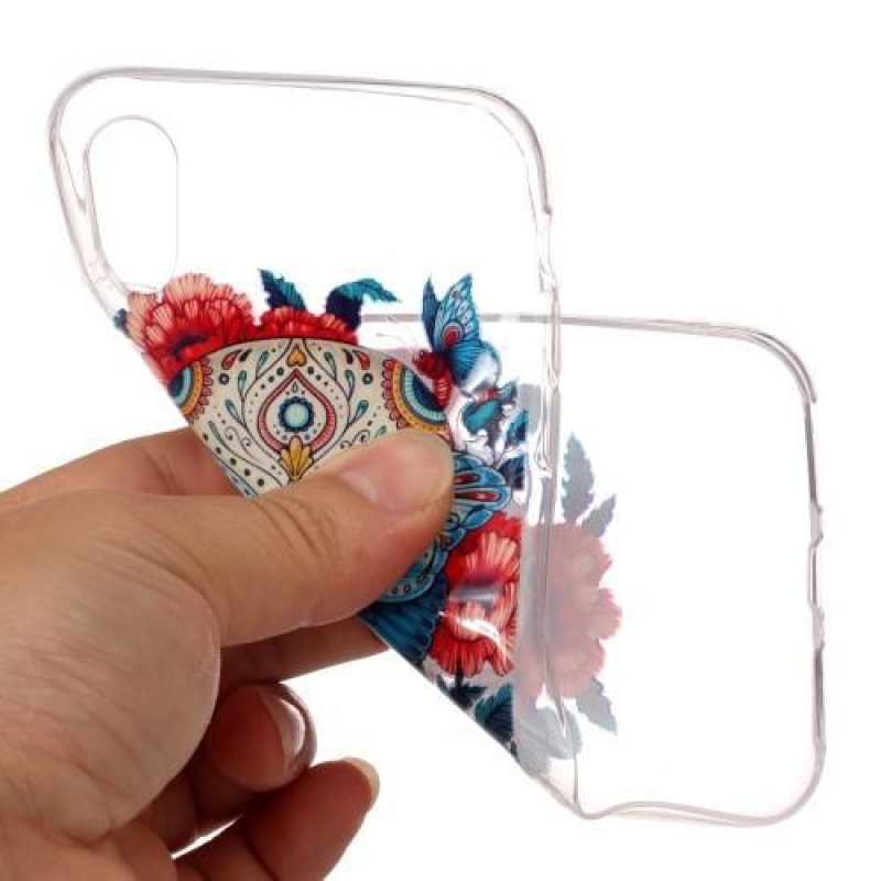 Flowi gelový obal na iPhone X - věnec