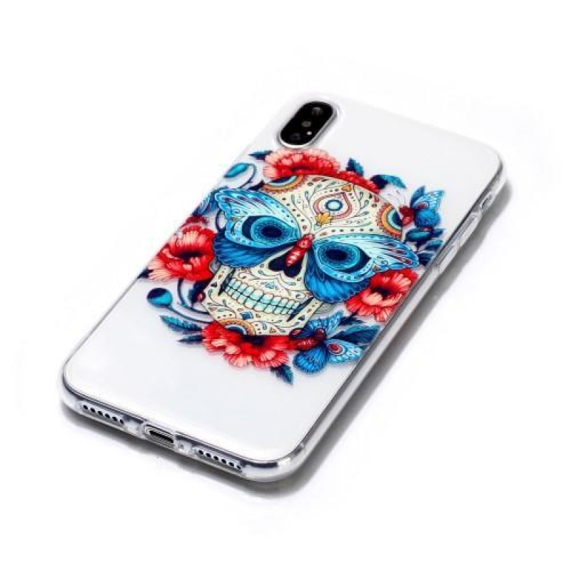 Flowi gelový obal na iPhone X - věnec