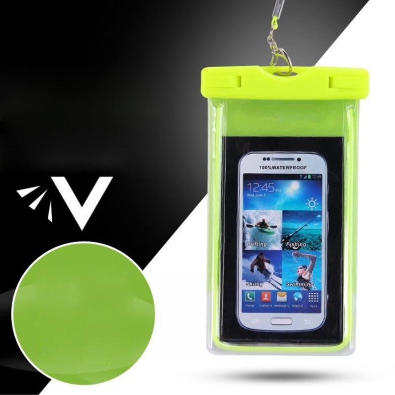 Fluore univerzální vodotěsný obal pro mobily do 10,7 x 17,3cm - zelený
