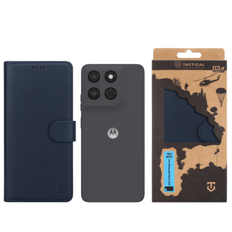 Tactical Field Notes pro Motorola Moto G37 Blue
