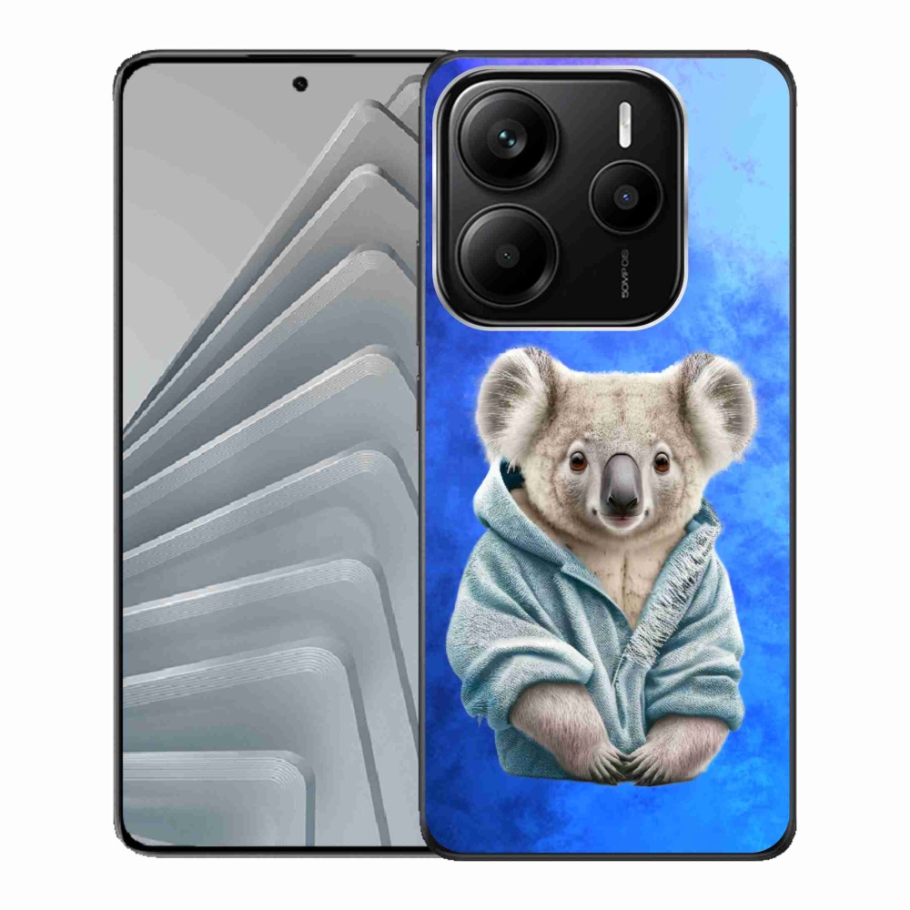 Gelový kryt mmCase na Xiaomi Redmi Note 14 5G - koala ve svetru