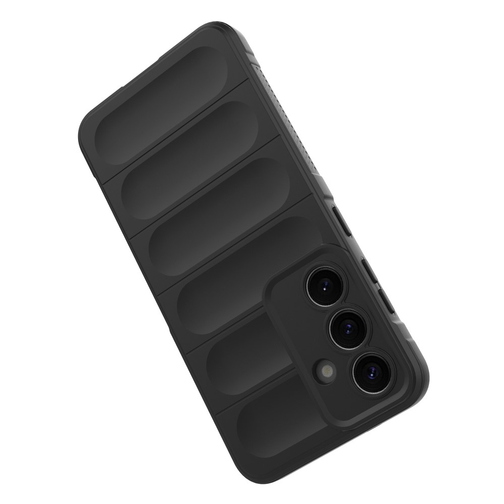 Rugg odolný gelový obal na Samsung Galaxy S25 - černý
