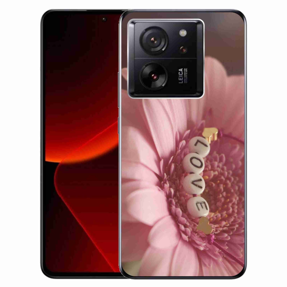 Gelový kryt mmCase na Xiaomi 13T/13T Pro - přívěsek love