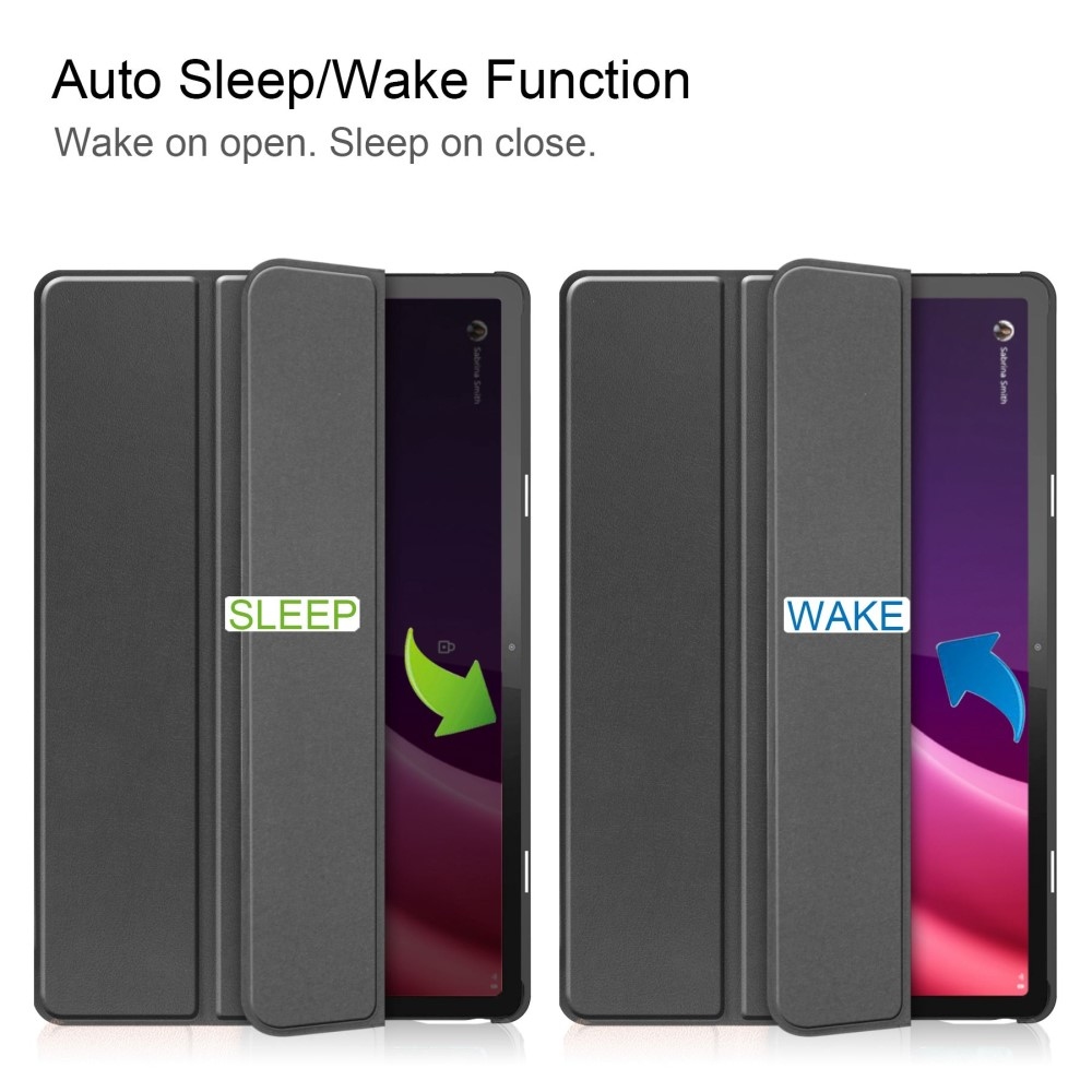 Case chytré zavírací pouzdro na Lenovo Tab P11 (2. Gen) - černé