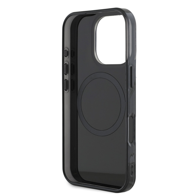 AMG Rhombs MagSafe Zadní Kryt pro iPhone 16 Pro Black/Red