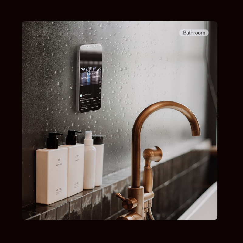 Nillkin SnapHold Magnetic Sticker Vegan Leather Elegant Black