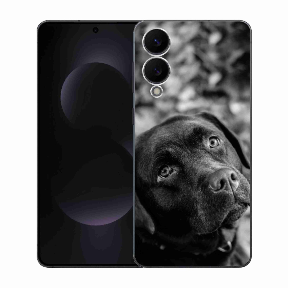 Gelový kryt mmCase na Samsung Galaxy S25 Edge - labrador