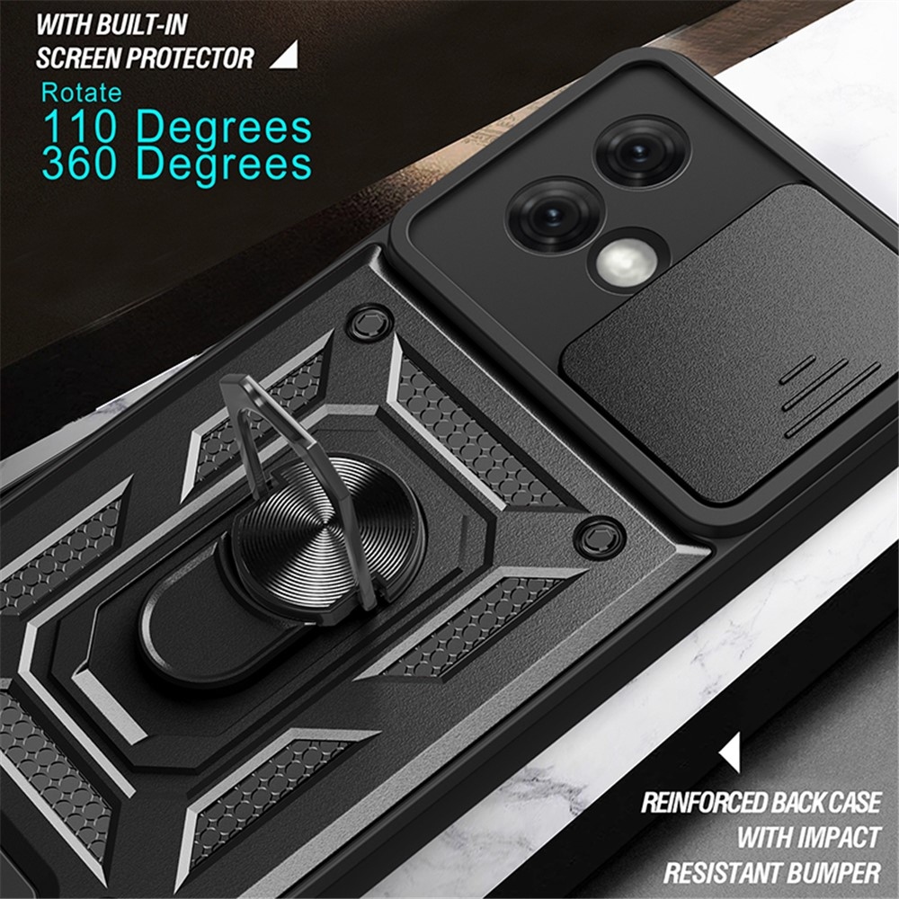 Slide odolný kryt na Motorola Moto G84 5G - černý