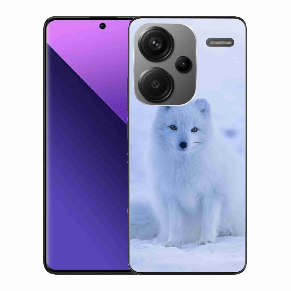 Gelový kryt mmCase na Xiaomi Redmi Note 13 Pro+ 5G - polární liška