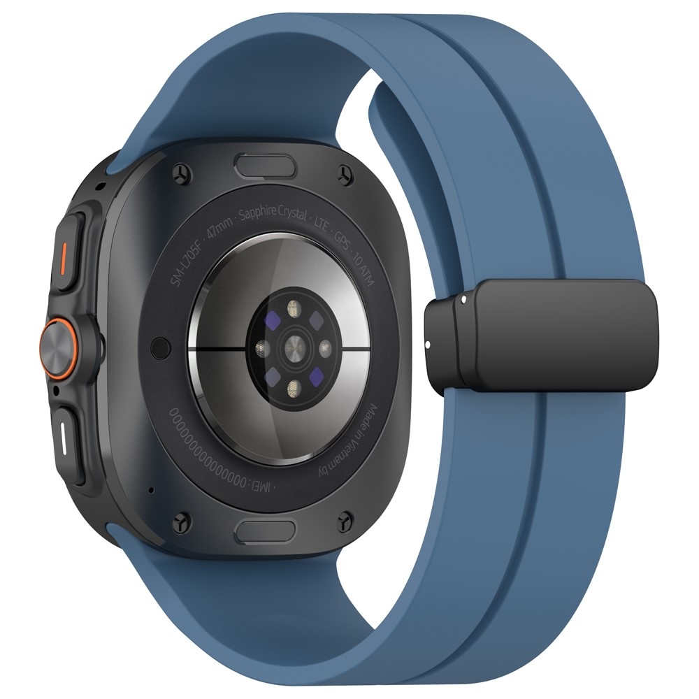 Foldin silikonový řemínek na Samsung Galaxy Watch Ultra (2025) 47mm - modrý