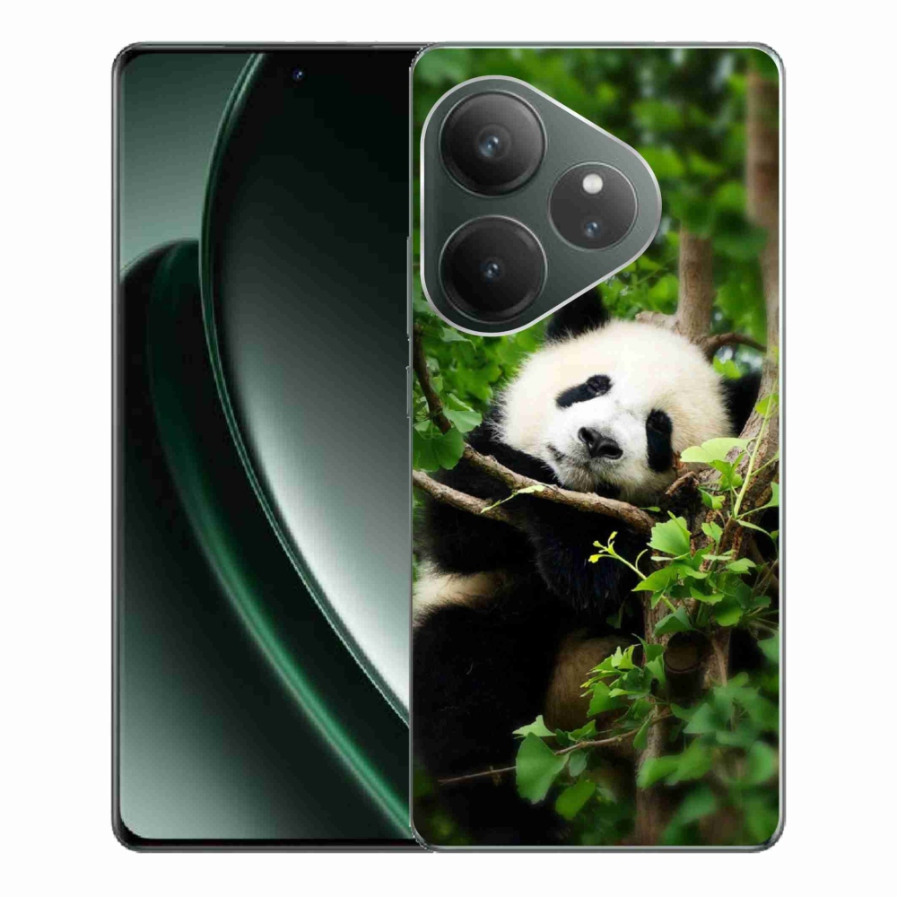 Gelový kryt mmCase na Realme GT 6 5G/GT 6T 5G - panda