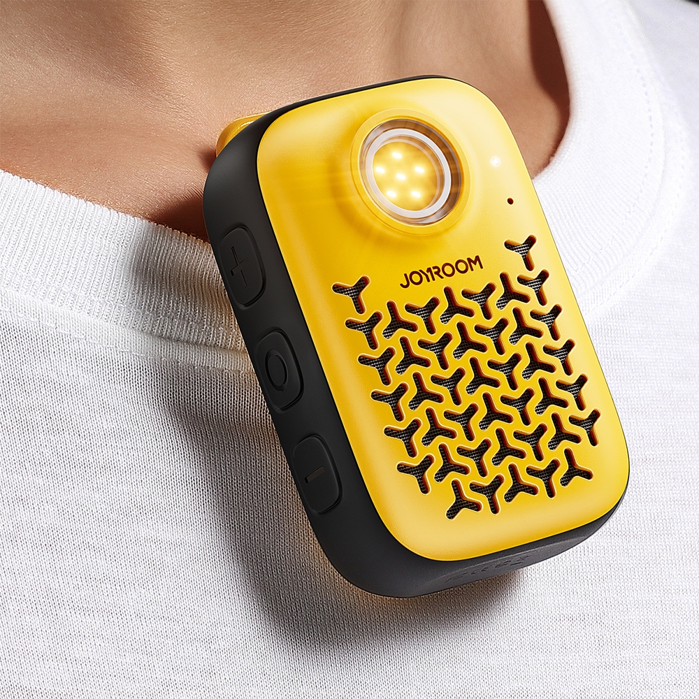 Joyroom Maya JR-MS03 přenosný Bluetooth reproduktor se svítilnou - žlutý