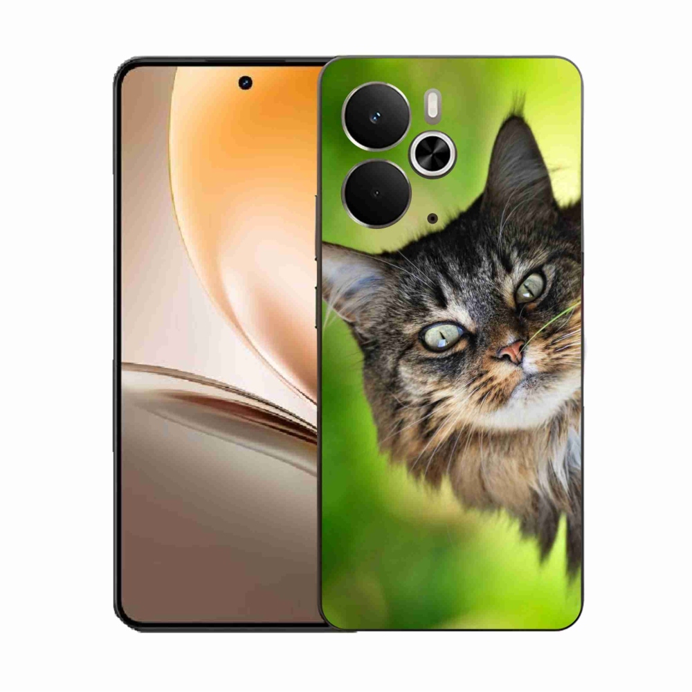 Gelový kryt mmCase na Realme 14 5G - kočka 3