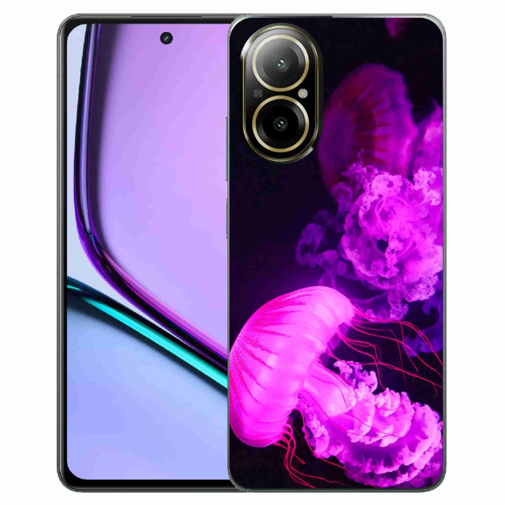 Gelový kryt mmCase na Realme C67 - medúza 1