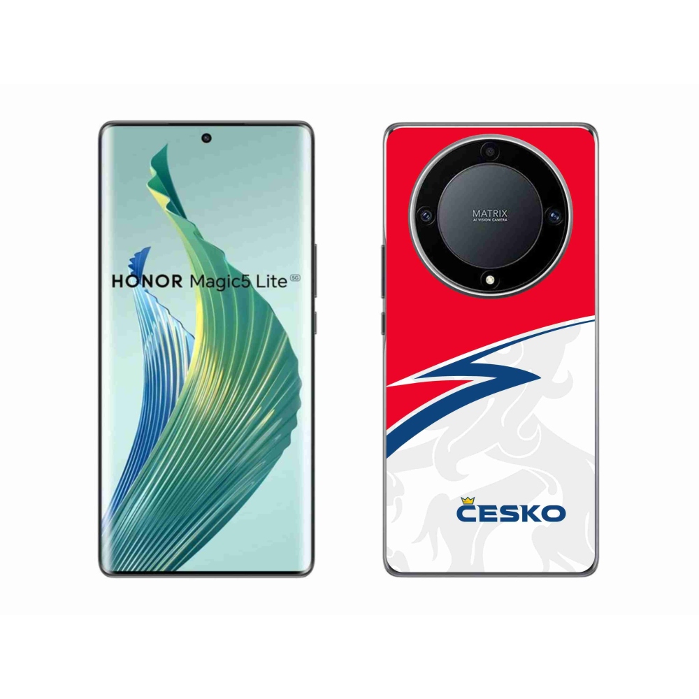 Gelový kryt mmCase na Honor Magic 5 Lite 5G - Česko