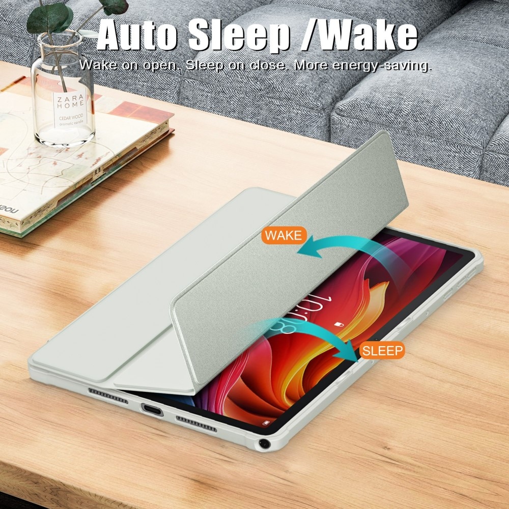 Case chytré zavírací pouzdro na tablet Lenovo Tab K11 Plus - šedé