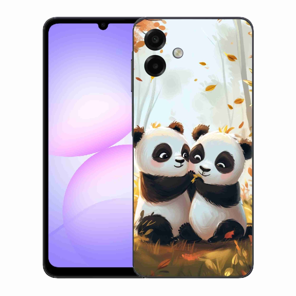 Gelový kryt mmCase na Samsung Galaxy A07 4G - pandy
