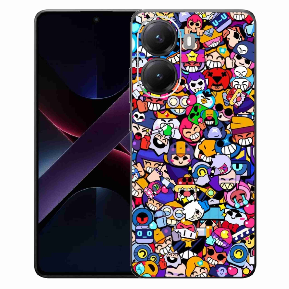 Gelový kryt mmCase na Xiaomi Poco X7 Pro 5G - brawl stars 2