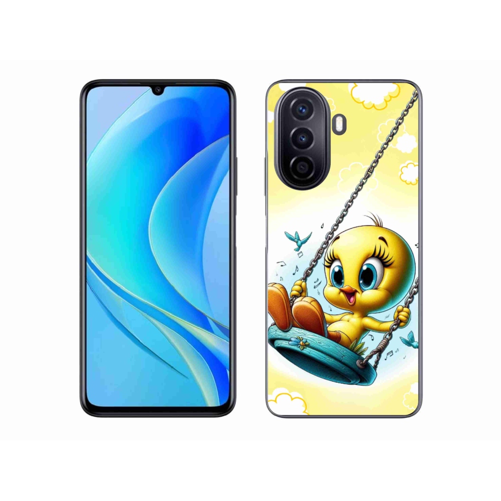 Gelový kryt mmCase na Huawei Nova Y70 - tweety