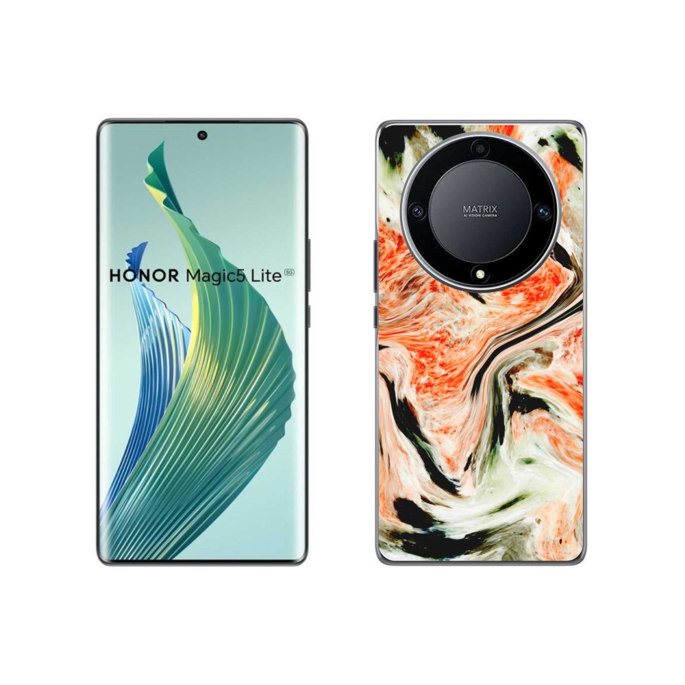 Gelový kryt mmCase na Honor Magic 5 Lite 5G - abstrakt 25