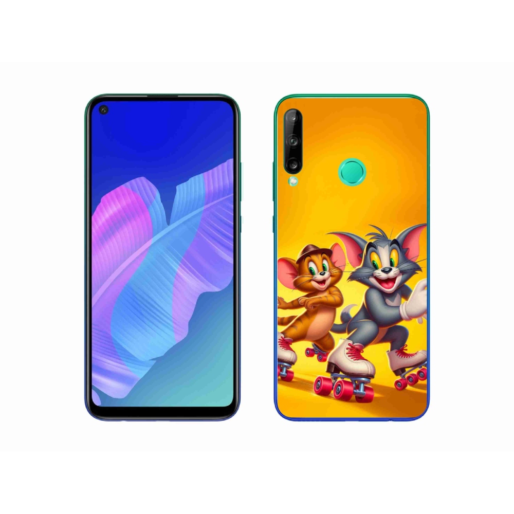 Gelový kryt mmCase na Huawei P40 Lite E - tom a jerry