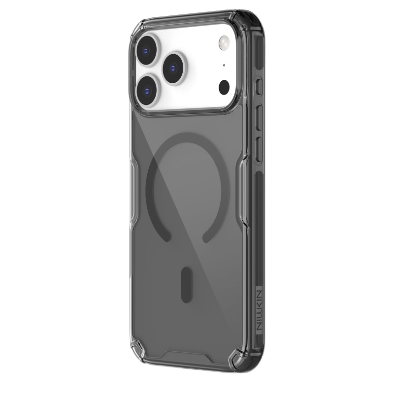 Nillkin Nature TPU PRO Magnetic Kryt pro Apple iPhone 17 Pro Max Transparent Black