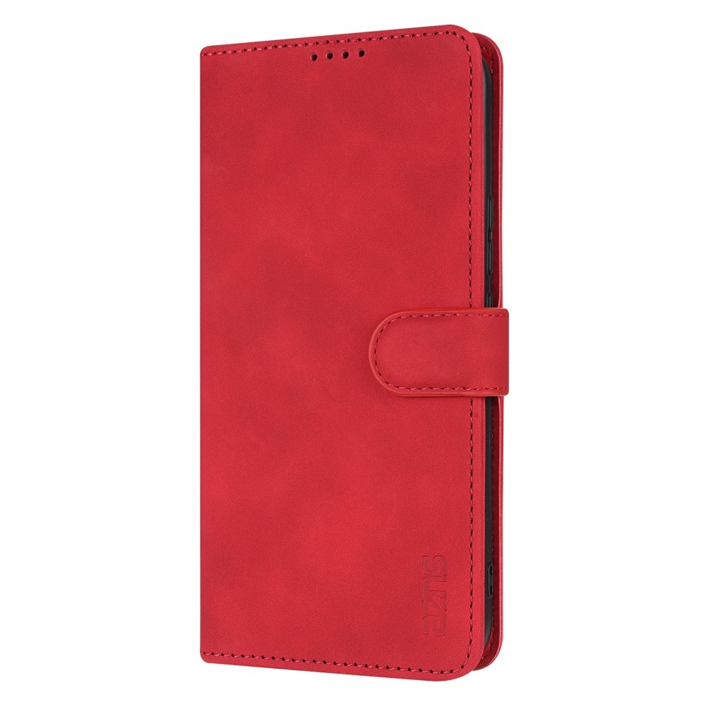 AZNS Case knížkové pouzdro na Xiaomi Poco X7 Pro 5G - červené