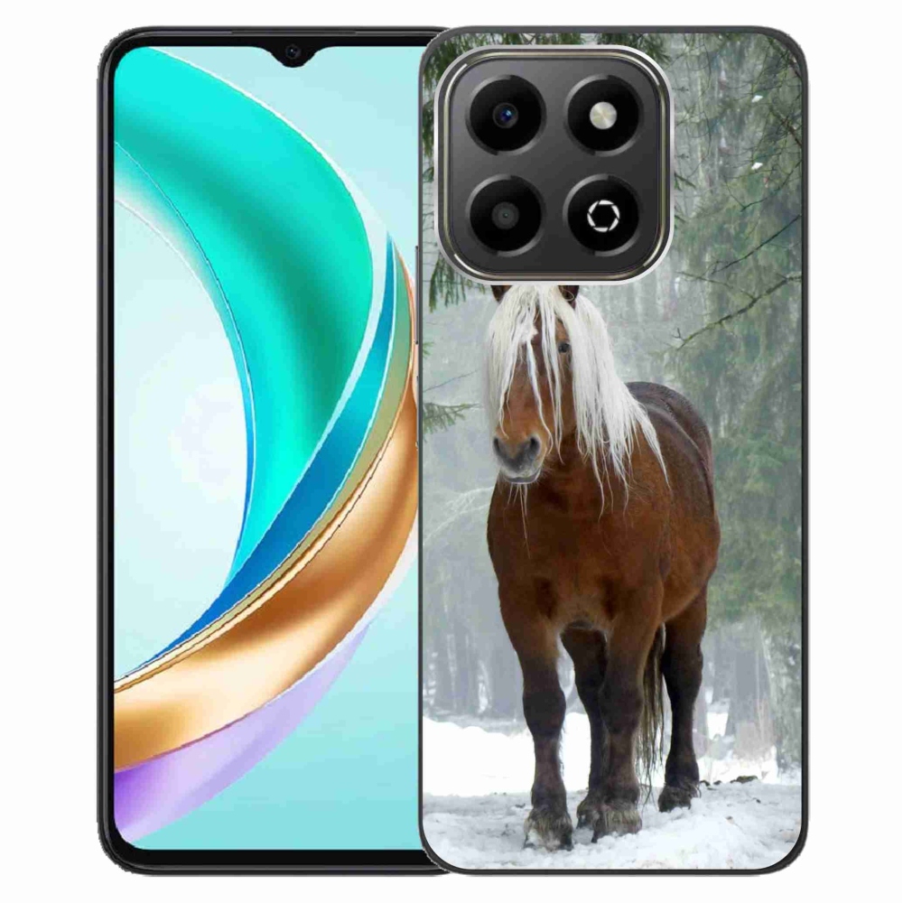 Gelový kryt mmCase na Honor X6b - kůň v lese