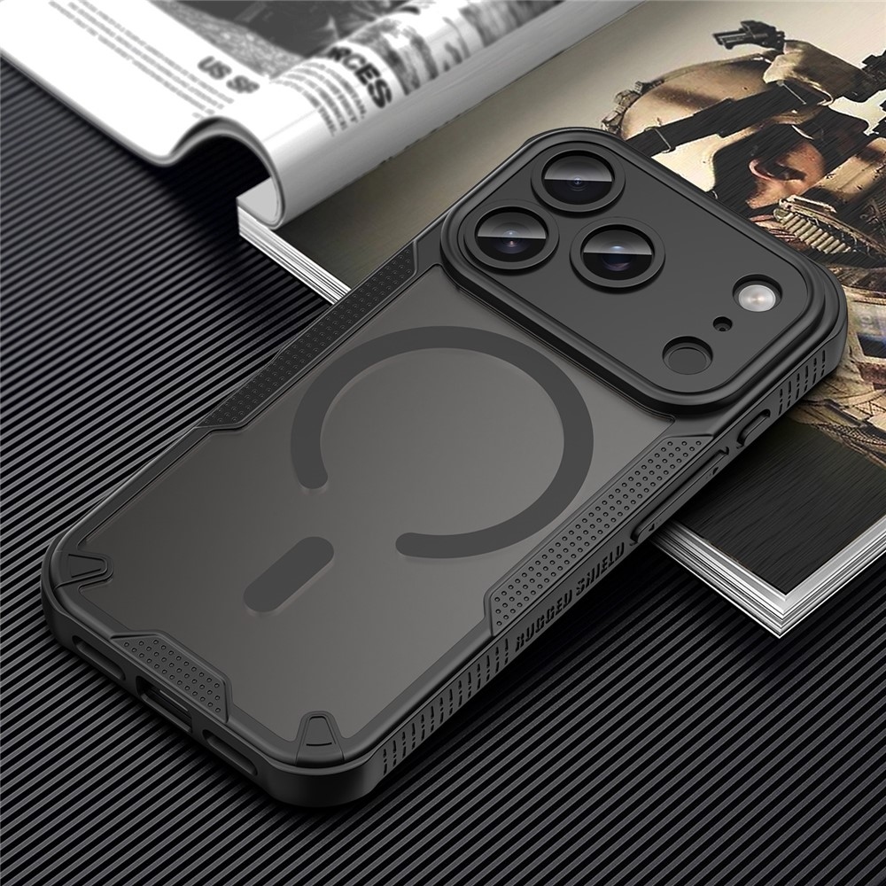 Froste odolný kryt s MagSafe na iPhone 18 Pro/17 Pro - černý