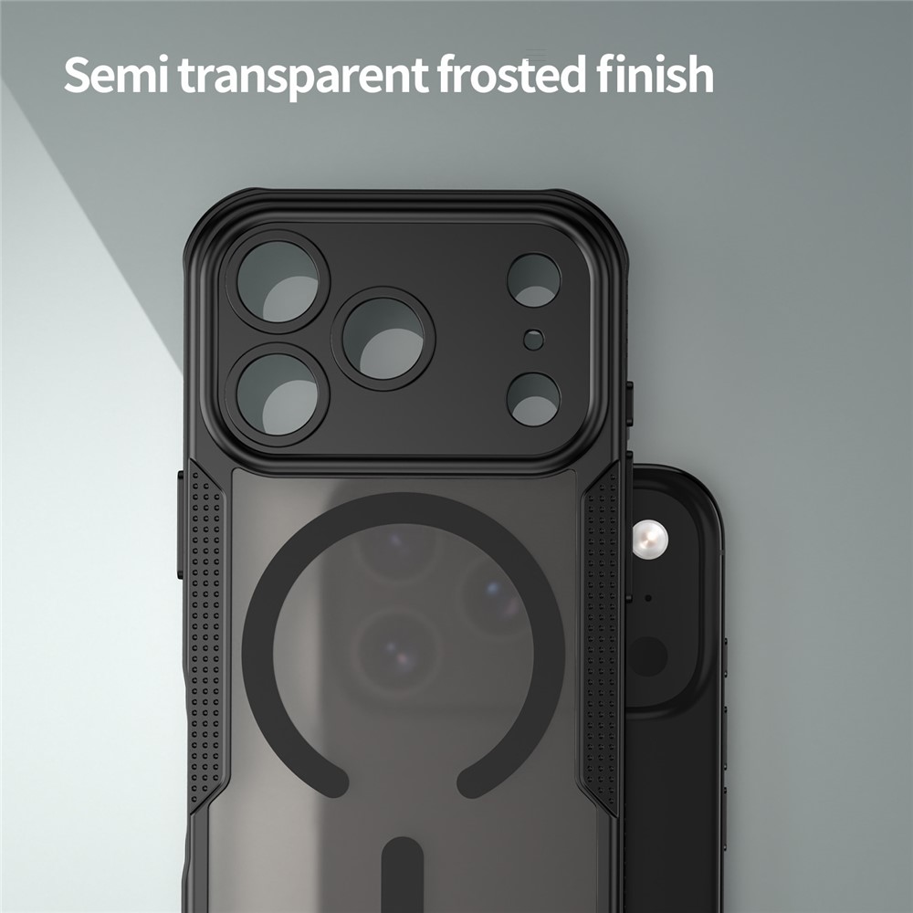 Froste odolný kryt s MagSafe na iPhone 18 Pro/17 Pro - černý
