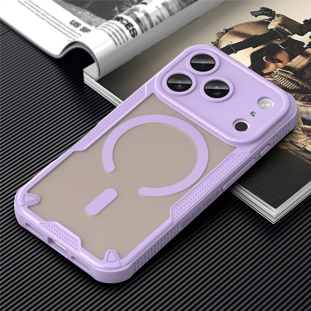 Froste odolný kryt s MagSafe na iPhone 18 Pro/17 Pro - fialový