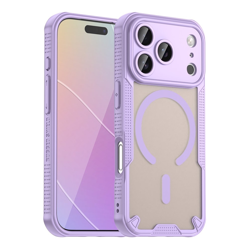 Froste odolný kryt s MagSafe na iPhone 18 Pro/17 Pro - fialový