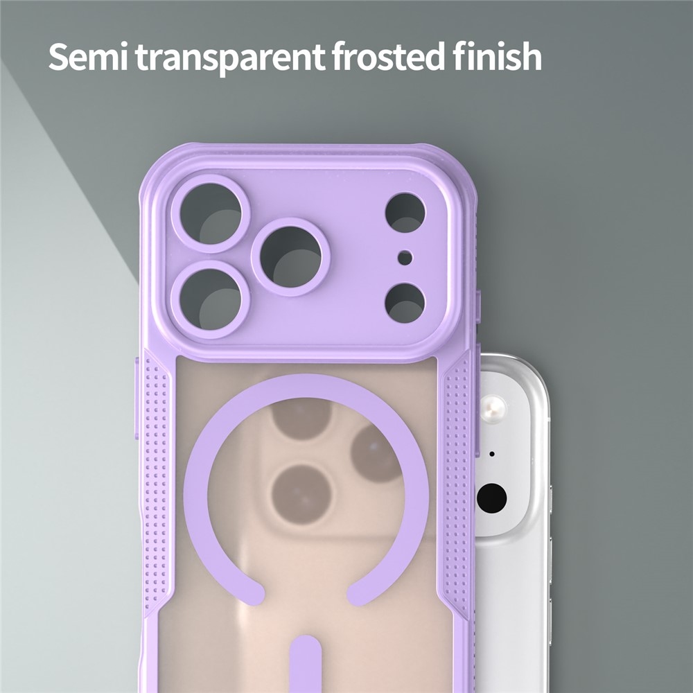 Froste odolný kryt s MagSafe na iPhone 18 Pro/17 Pro - fialový