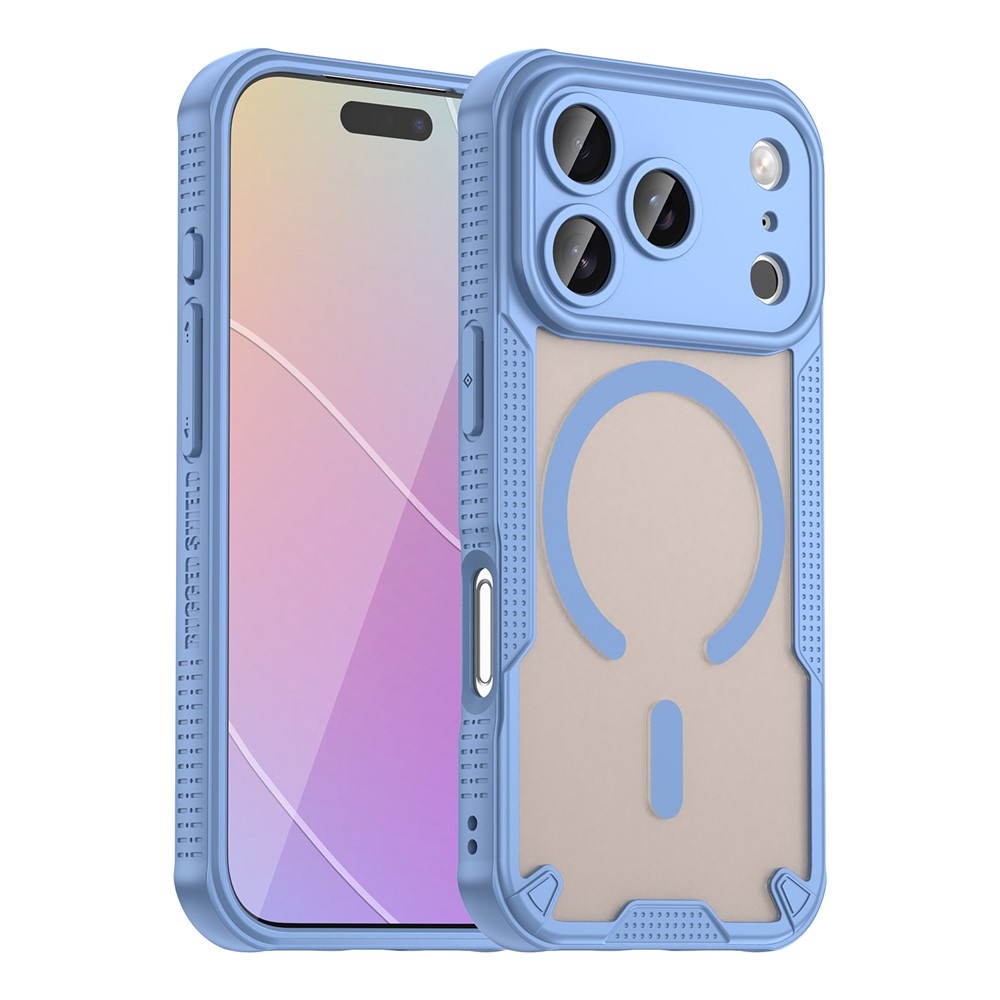Froste odolný kryt s MagSafe na iPhone 18 Pro/17 Pro - modrý
