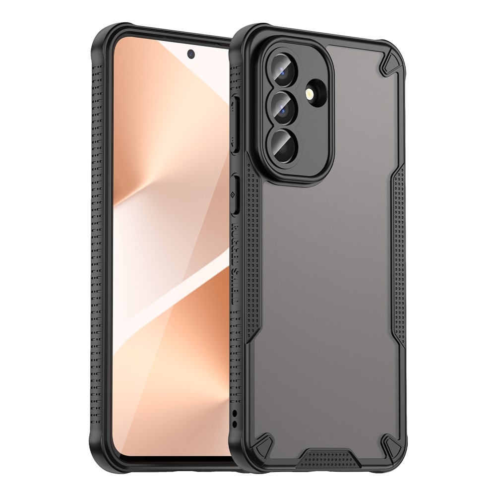 Frosted odolný kryt na Samsung Galaxy A57 5G - černý