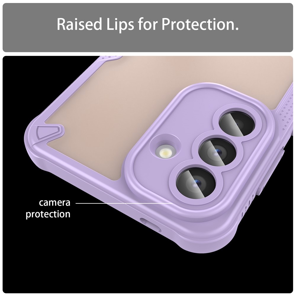 Frosted odolný kryt na Samsung Galaxy A57 5G - fialový