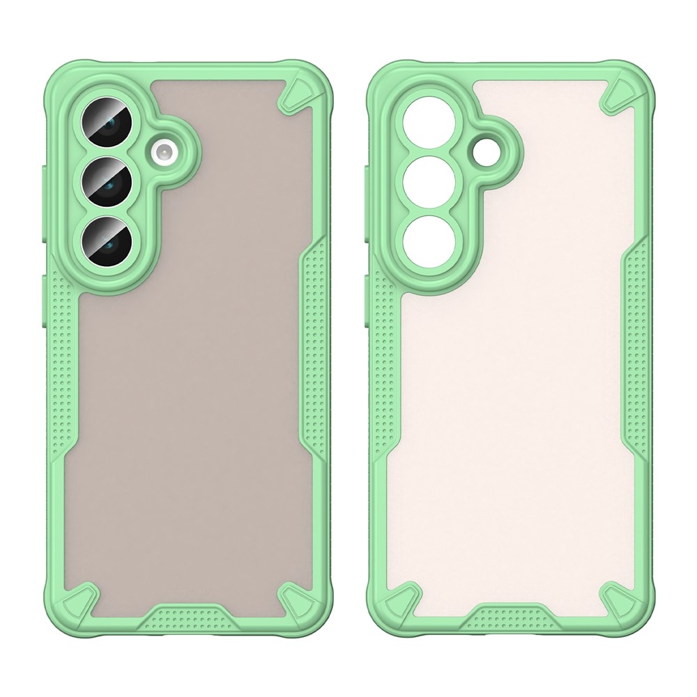 Frosted odolný kryt na Samsung Galaxy S26 - zelený