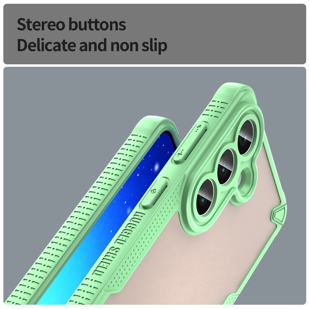 Frosted odolný kryt na Samsung Galaxy S26 - zelený